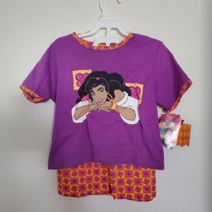 NWT 90s Vintage Esmeralda Girl's Matching Set